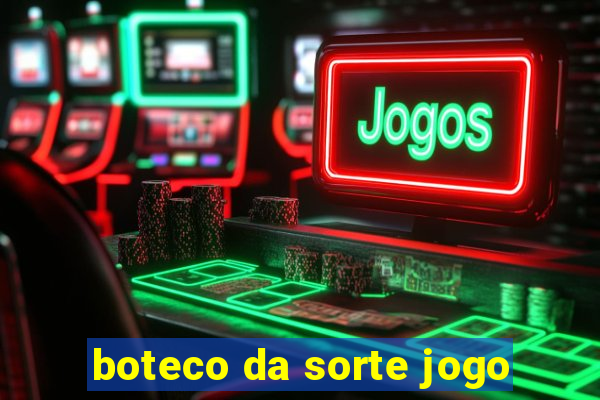 boteco da sorte jogo